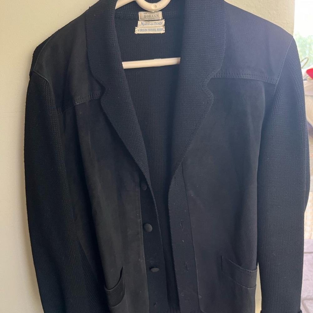 Mohan’s Black wool jacket
